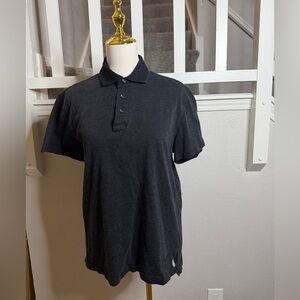 Rodd & Gunn Sports Fit Black Dotted Collared Short Sleeve Polo Shirt